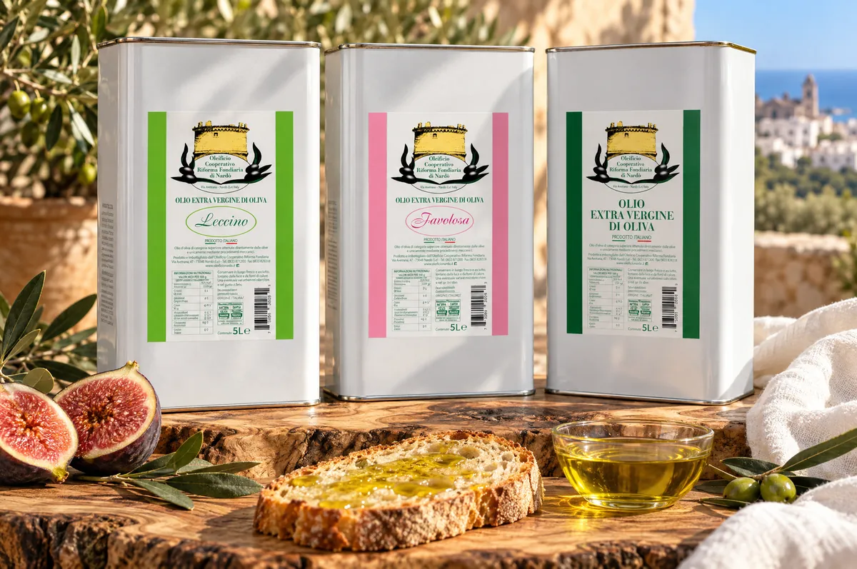 Olio extravergine monocultivar Favolosa in lattina